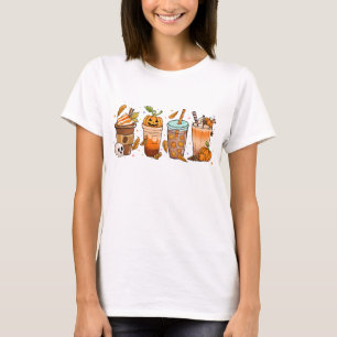 Pumpkin Spice Latte Fall T-Shirt