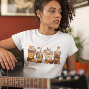 Pumpkin Spice Latte Fall T-Shirt