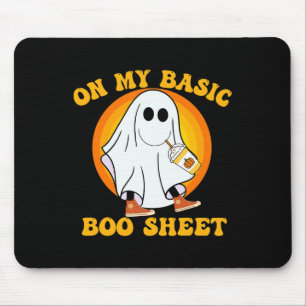 Pumpkin Spice Latte Fall Vibe Halloween Fun Basic Mouse Mat