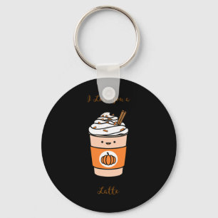 Pumpkin Spice Latte I Love You A Latte Key Ring