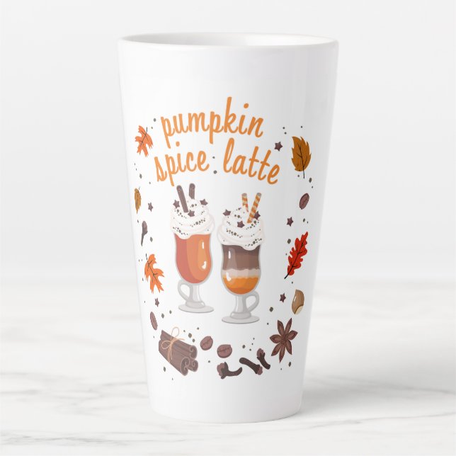 Pumpkin Spice Latte Mug (Front)
