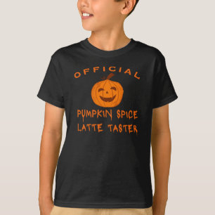 Pumpkin Spice Latte Taster Halloween T-Shirt