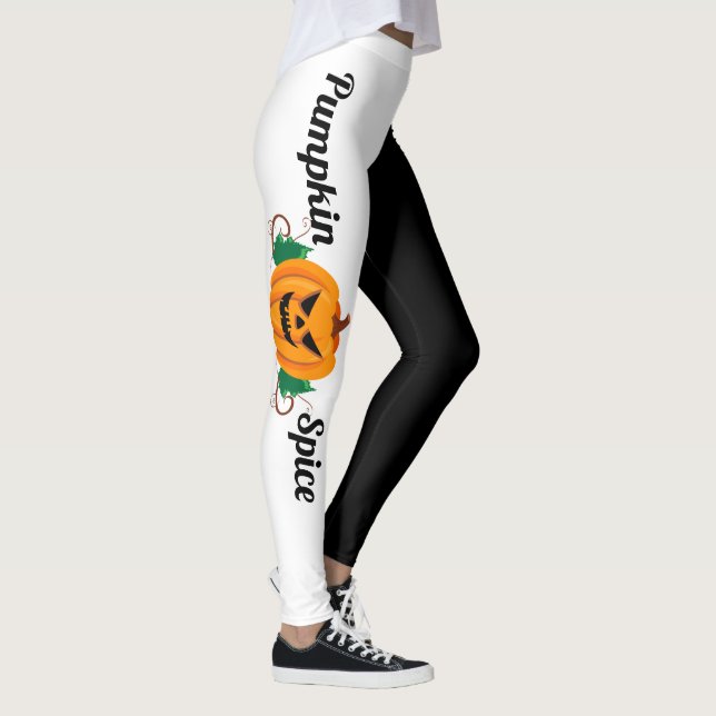 Pumpkin Spice Leggings (Right)