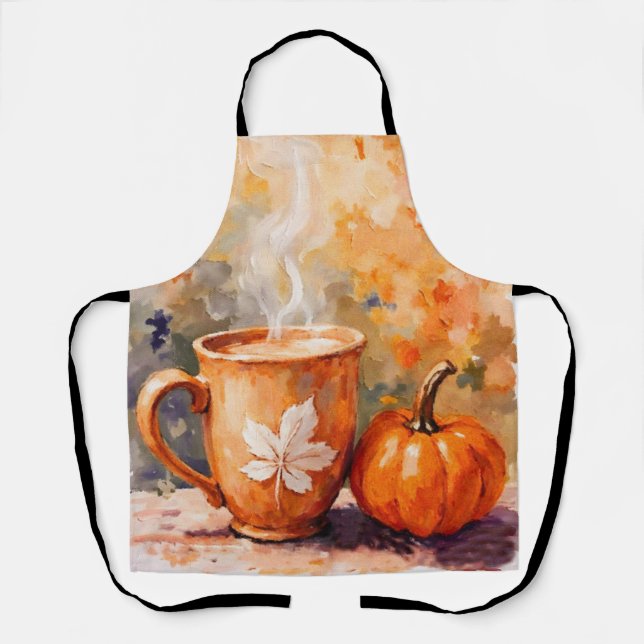 Pumpkin Spice Life Apron (Front)
