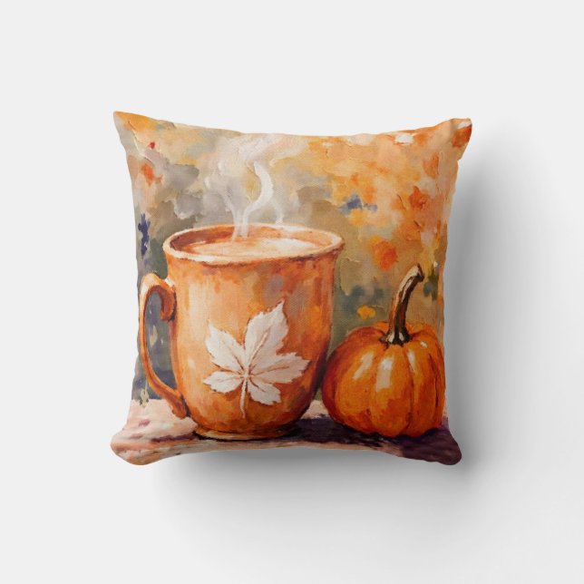 Pumpkin Spice Life Cushion (Front)