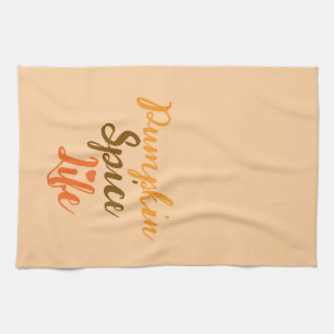 Pumpkin Spice Life Dish Cloth
