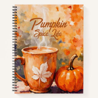 Pumpkin Spice Life Notebook