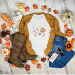 Pumpkin Spice Lover | Monogram Autumn T-Shirt<br><div class="desc">Cute pumpkin spice quote shirt featuring great typography and watercolor pumpkin spice recipe. Customise these cute autumn t-shirts with your last name for a family reunion or dinner gathering this Thanksgiving. Perfect for family photos, reunion parties, road trips and more. Add your custom wording to this design by using the...</div>