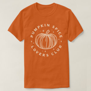 Pumpkin Spice Lovers Club T-Shirt
