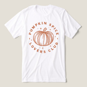 Pumpkin Spice Lovers Club Tri-Blend Shirt