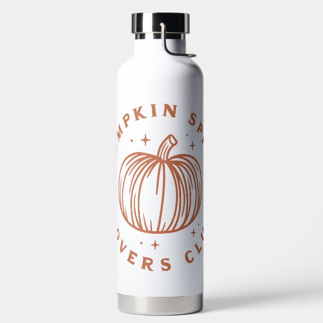 Pumpkin Spice Lovers Club Water Bottle (Left)