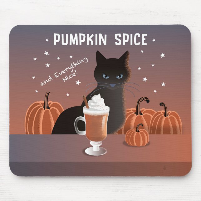 Pumpkin Spice Mouse Mat (Front)