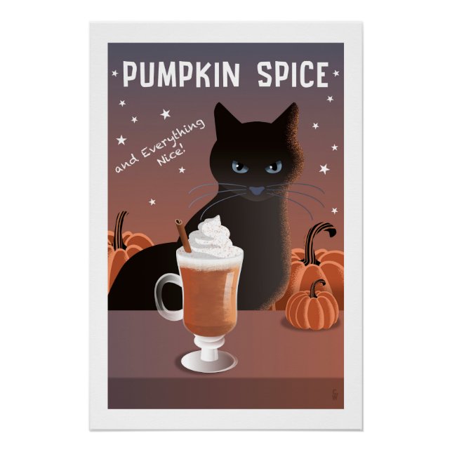 Pumpkin Spice Poster (Front)