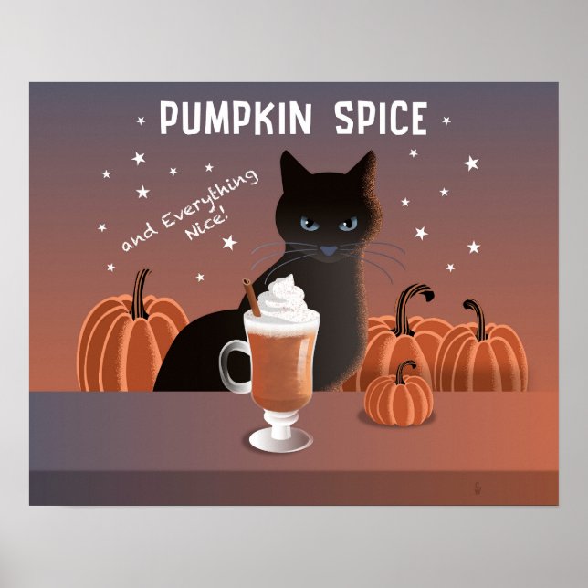 Pumpkin Spice Poster (Front)