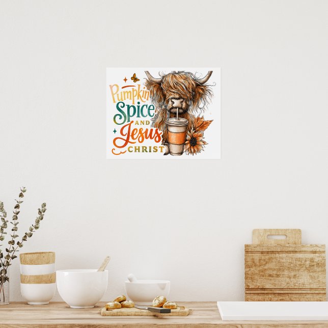 Pumpkin Spice....  Poster (Kitchen)