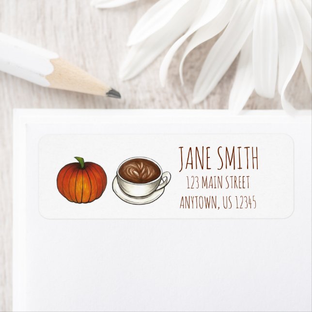 Pumpkin Spice Season Coffee Latte Autumn Fall (Insitu)
