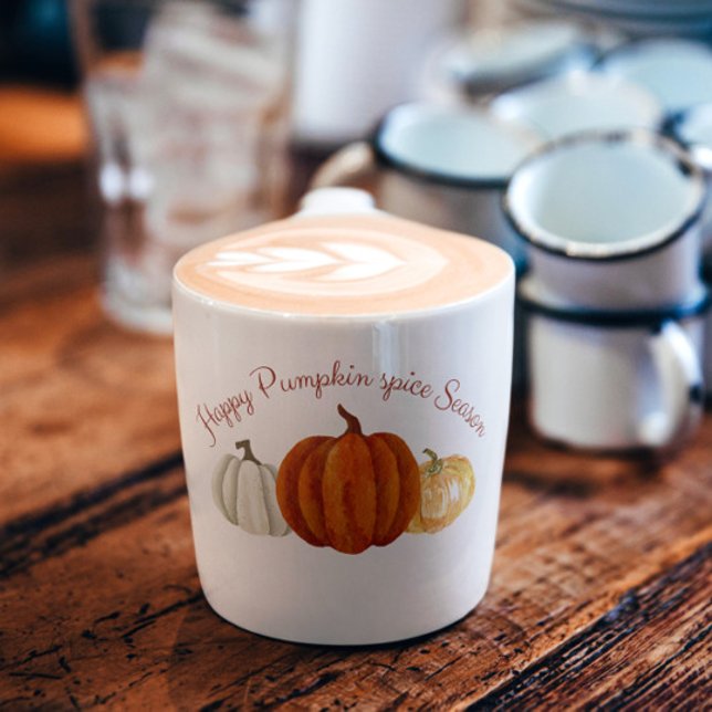 Pumpkin Spice Season cute pumpkin for Autumn lover Coffee Mug (Creator Uploaded)