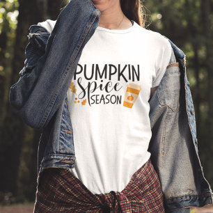 Pumpkin Spice Season T-Shirt Fall Autumn Season