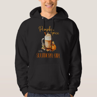 Pumpkin Spice Southern Girl cute autumn rustic hal Hoodie