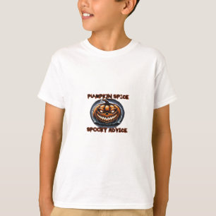Pumpkin Spice Spooky Advice - Funny Halloween Gift T-Shirt