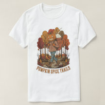 Pumpkin Spice Trails Autumn Hiking Design