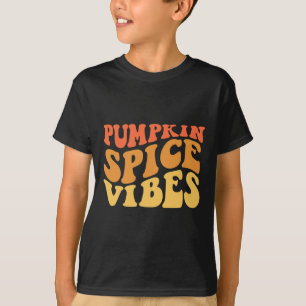 Pumpkin Spice Vibes Retro Autumn Vibes 1 T-Shirt