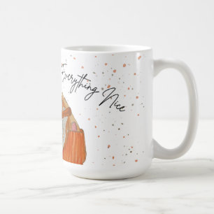 Pumpkin Spice Watercolor Cosy Coffe Mug