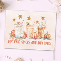 Pumpkin Spices Fall Autumn Drink Funny Quote