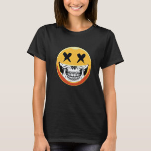 Pumpkin Spider With Spider Web Grusel House Forest T-Shirt