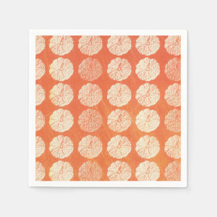 Pumpkin Spiral Notebook Napkin