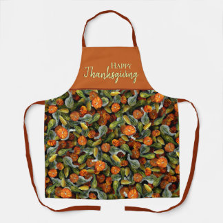 Pumpkin, Squash Autumn Harvest Apron