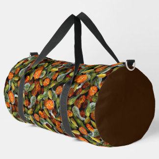 Pumpkin, Squash Autumn Harvest Duffel Bag - Large