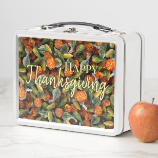 Pumpkin, Squash Autumn Harvest Lunch Box