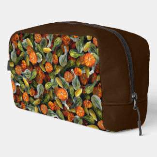 Pumpkin, Squash Autumn Harvest Toiletry Bag