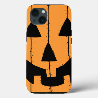 Pumpkin Stamp iPhone 13 Case
