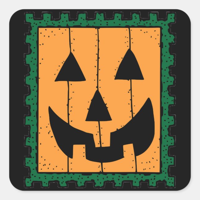 Pumpkin Stamp Sticker (Front)