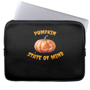 Pumpkin State of Mind - Halloween Classic T-Shirt Laptop Sleeve