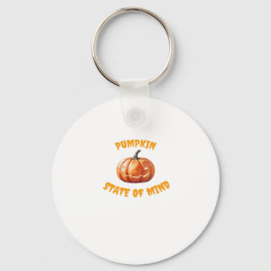 Pumpkin State of Mind - Halloween Oversized T-Shir Key Ring