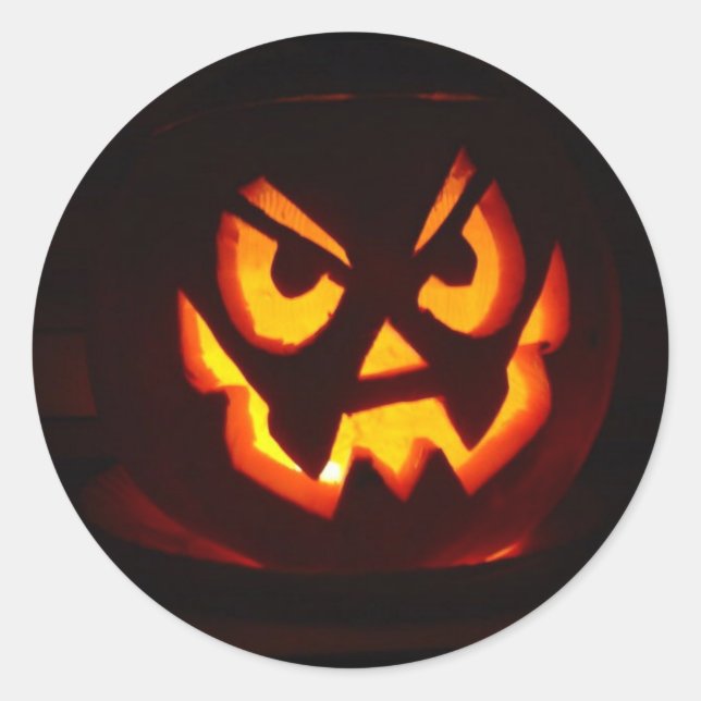 Pumpkin Sticker (Front)