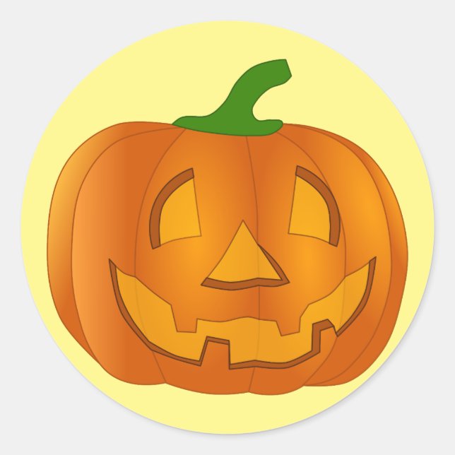 Pumpkin Sticker (Front)
