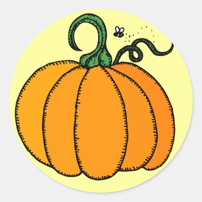 pumpkin stickers (Front)