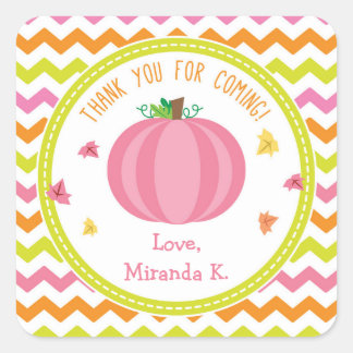 Pumpkin Stickers / Pumpkin Favour Tags