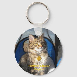 Pumpkin Stroller Brigade Keychain