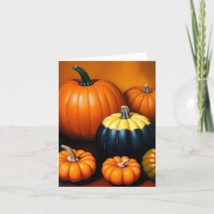 Pumpkin Study - AI - D Card