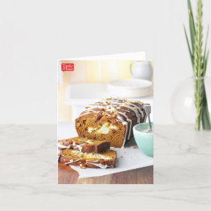 Pumpkin Swirl Bread Card