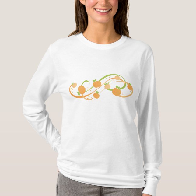 Pumpkin Swirl T-Shirt (Front)