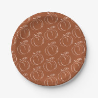 Pumpkin Terracotta Bohemian Earthy Baby Shower