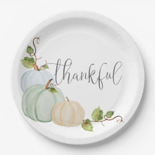 Pumpkin Thankful Plate