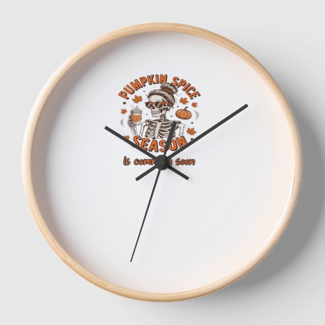 Pumpkin Thanksgive Decor – Gifted-for Thanksgiving Clock (Front)
