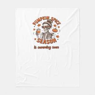 Pumpkin Thanksgive Decor – Gifted-for Thanksgiving Fleece Blanket